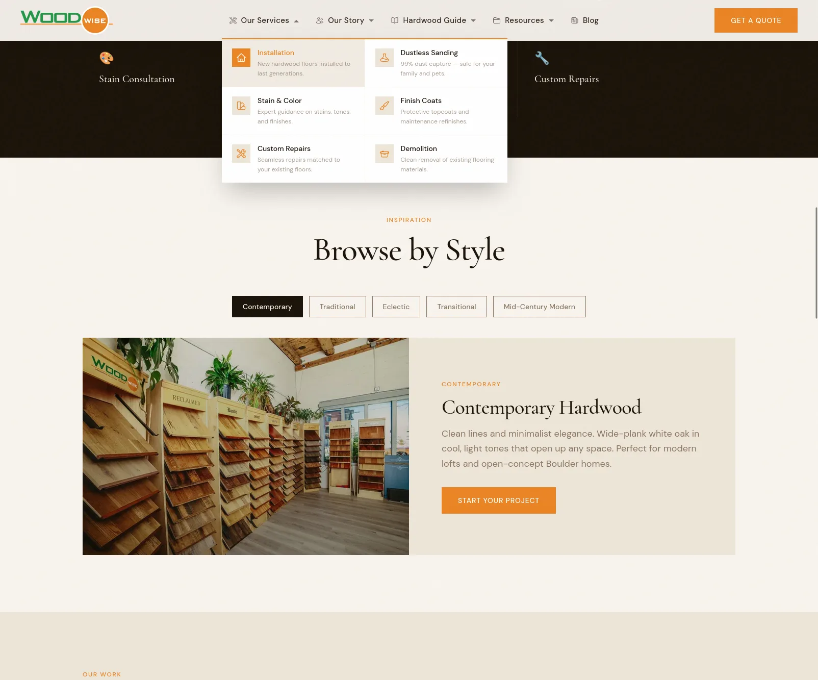Woodwise — screenshot 2