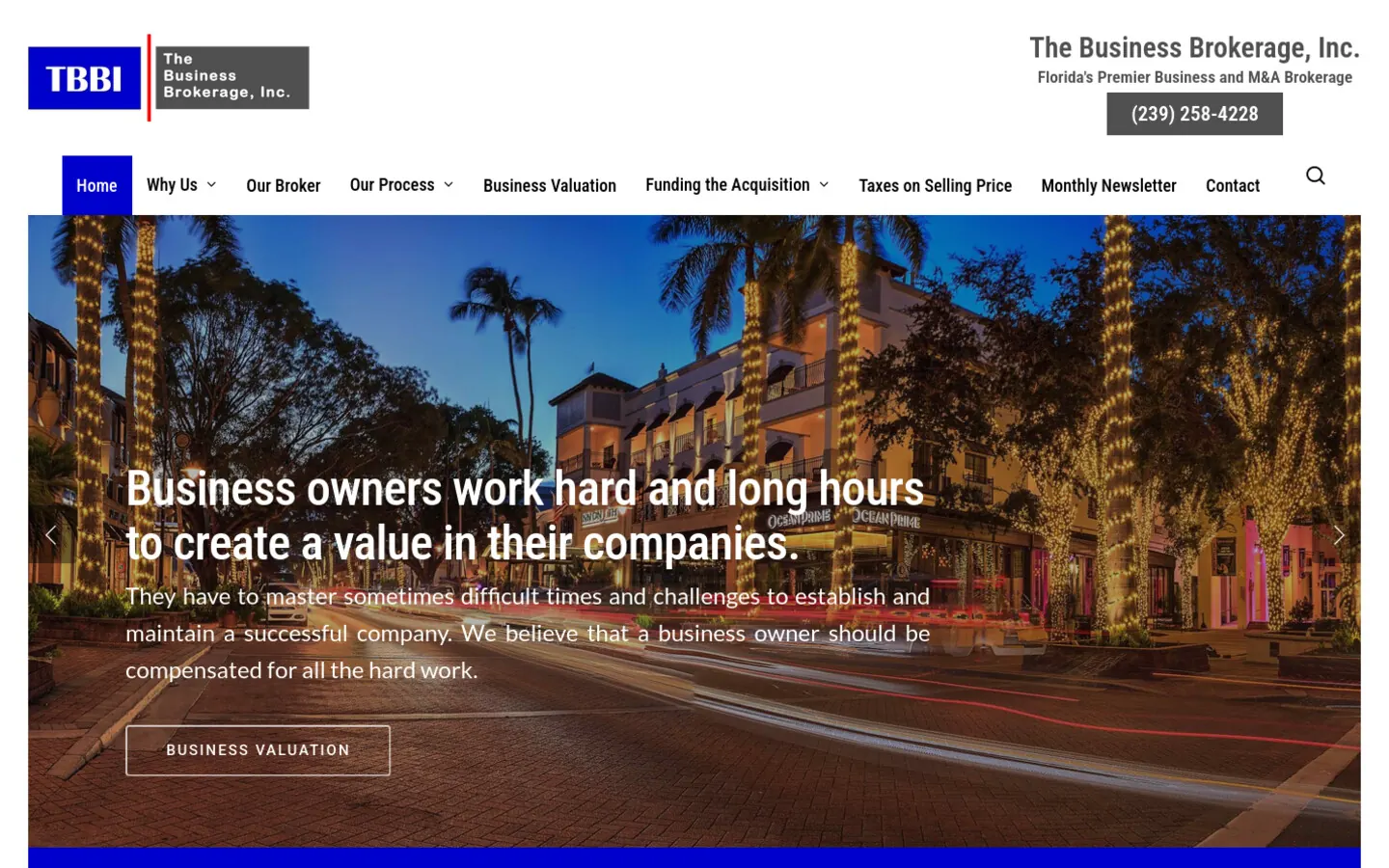 The Business Brokerage — transactional business services